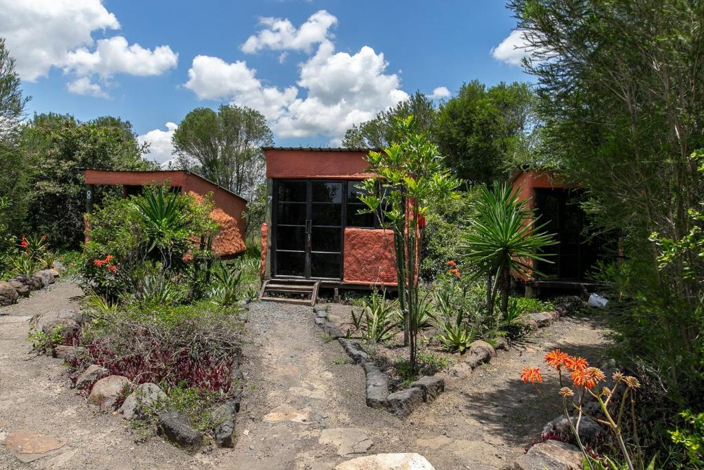 Zahrada ubytování Punda Milias Lodge