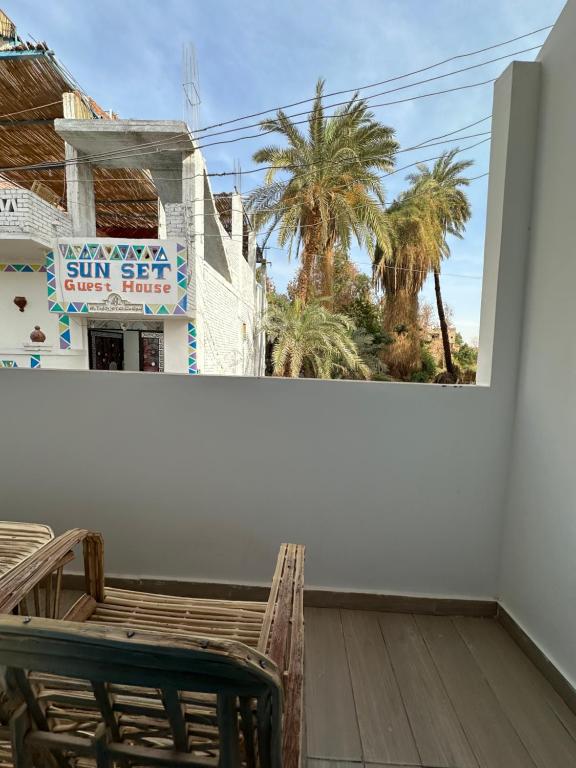Balkón nebo terasa v ubytování Palm Geust House