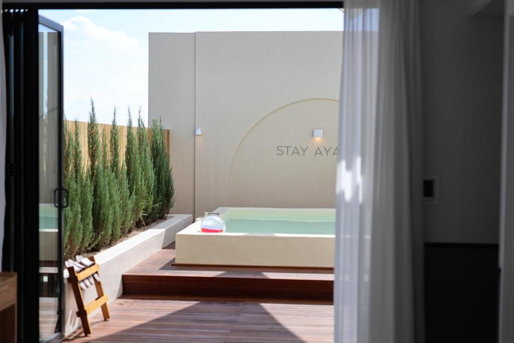 Bazén v ubytování HOTEL STAY AYANA DAEJEON nebo v jeho okolí