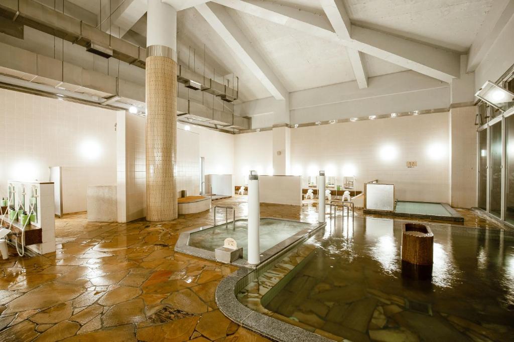 Bazén v ubytování KAMENOI HOTEL Kochi nebo v jeho okolí