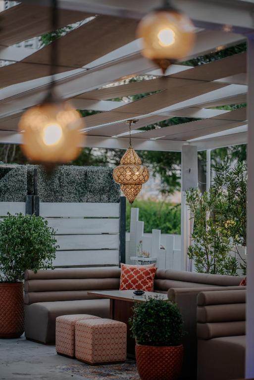 Posezení v ubytování Dusit Thani Dubai