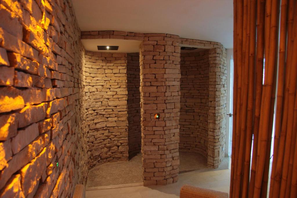 Koupelna v ubytování Albergo Ristorante San Biagio