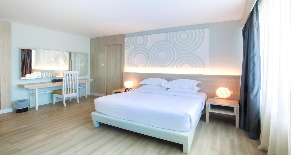 Postel nebo postele na pokoji v ubytování Best Western Chaweng Samui