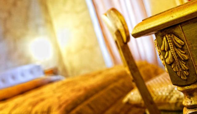 Postel nebo postele na pokoji v ubytování Boutique Hotel L'Imperatrice