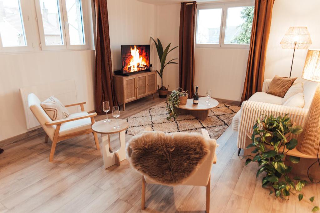 Photo de la galerie de l'établissement Appartement haut de gamme - Epernay Centre - 3 étoiles, à Épernay