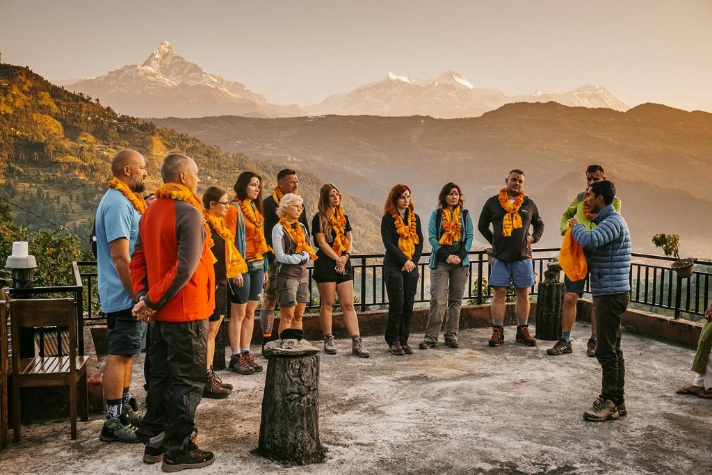 Barang Village Community Homestay - Chambre Triple Avec Vue Sur Montagne