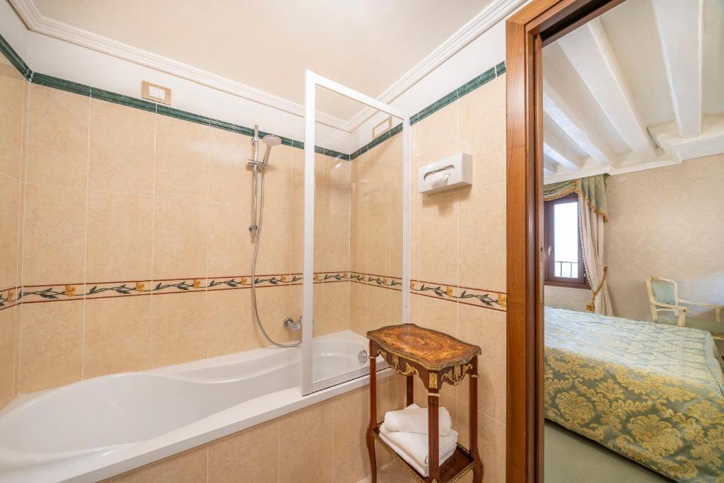 Koupelna v ubytování Casa Guggenheim
