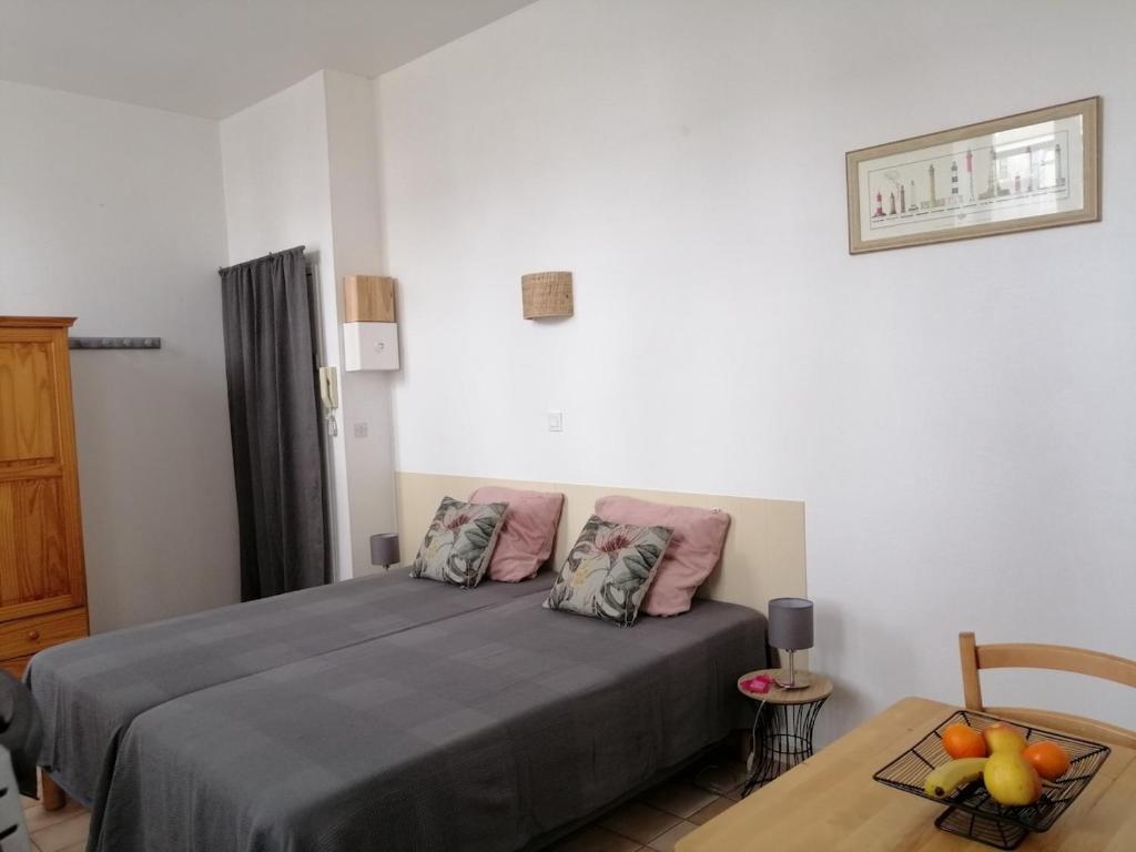 Ένα ή περισσότερα κρεβάτια σε δωμάτιο στο Espoumet