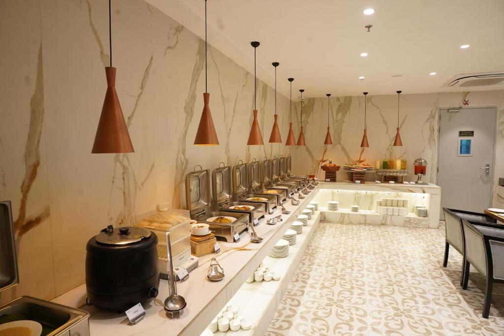 Restaurace v ubytování Sarovar Portico Kolkata
