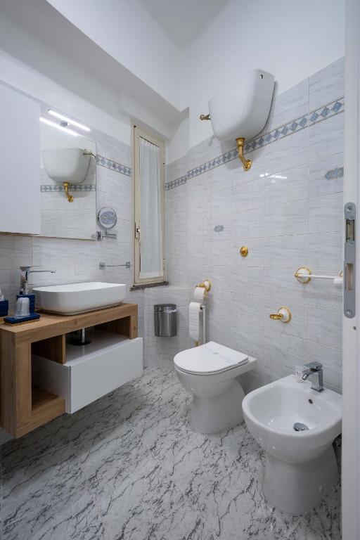 Koupelna v ubytování Di Fiore BED BREAKFAST