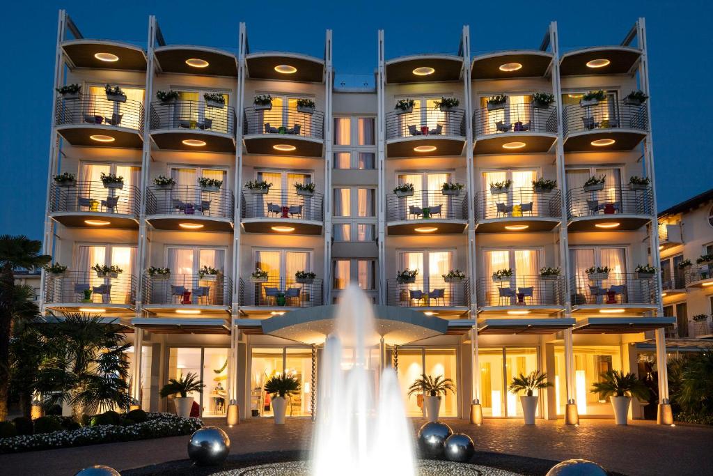 Budynek, w którym mieści się hotel