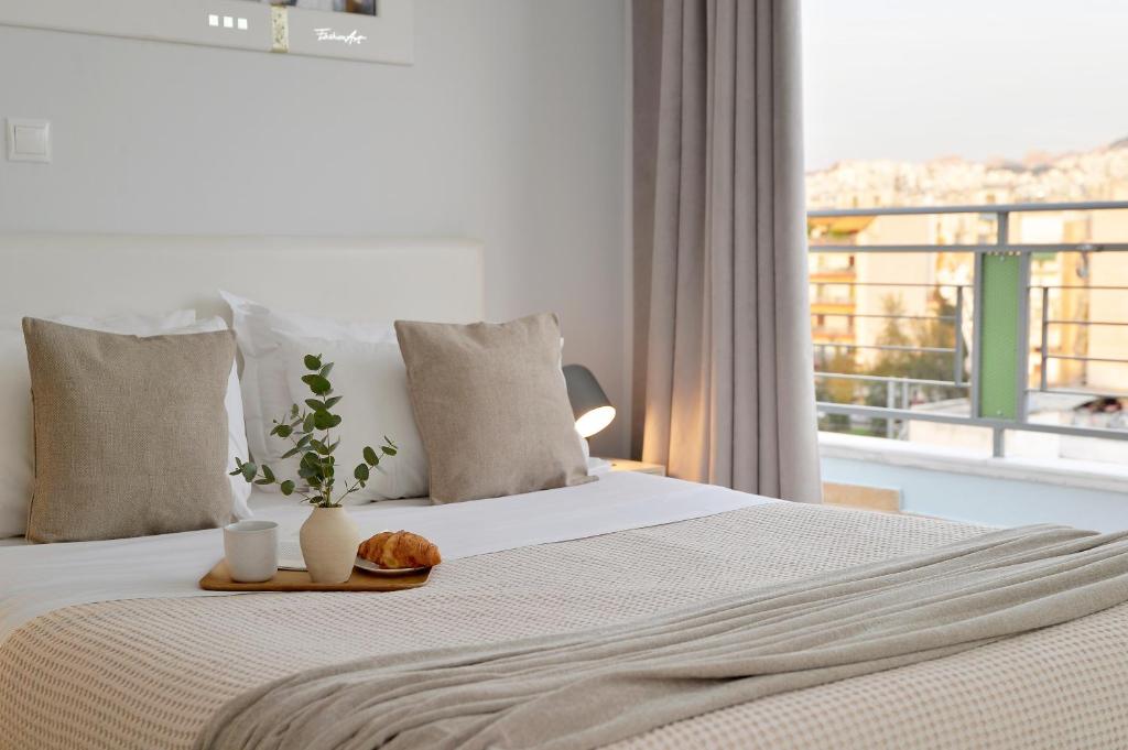 Posteľ alebo postele v izbe v ubytovaní Alekos Apartments 1 - Νetflix & Comfort