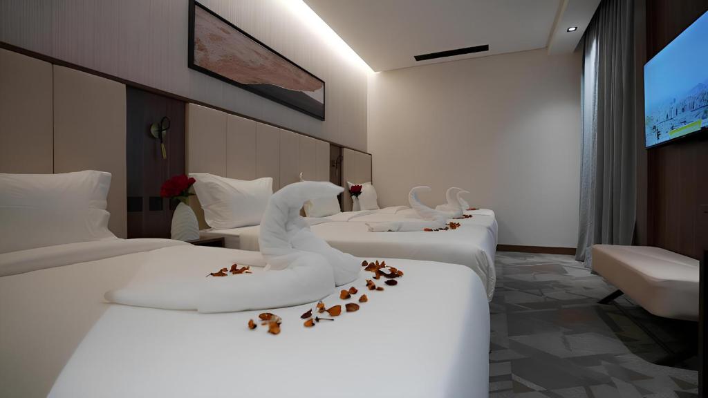 Koupelna v ubytování Ajm Mina Hotel