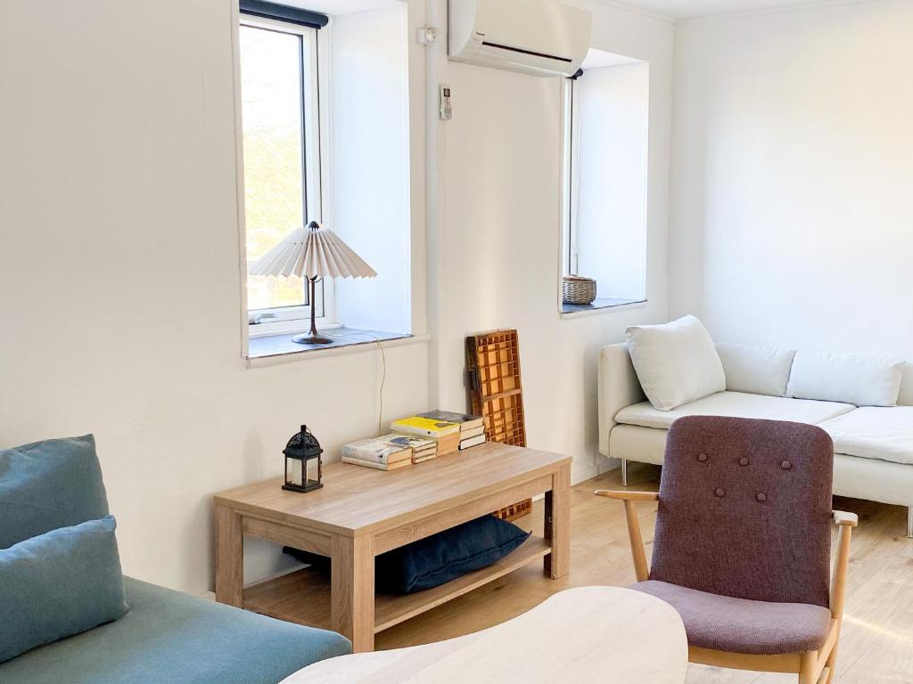 Posezení v ubytování Viborg Guesthouse - Billig Overnatning Viborg