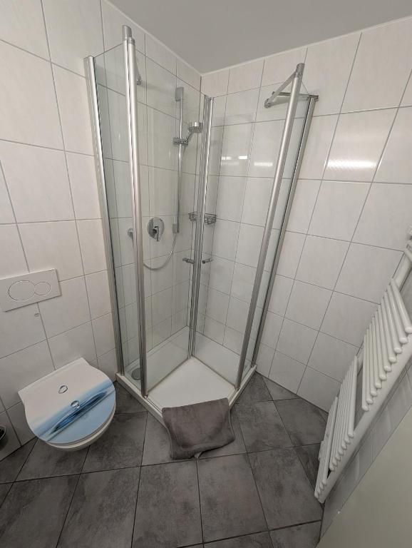 Koupelna v ubytování Appartement Allgäu-Sonne mit Sauna und Pool