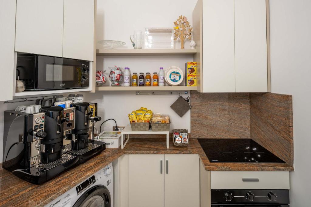 Kuchyň nebo kuchyňský kout v ubytování Di Fiore BED BREAKFAST