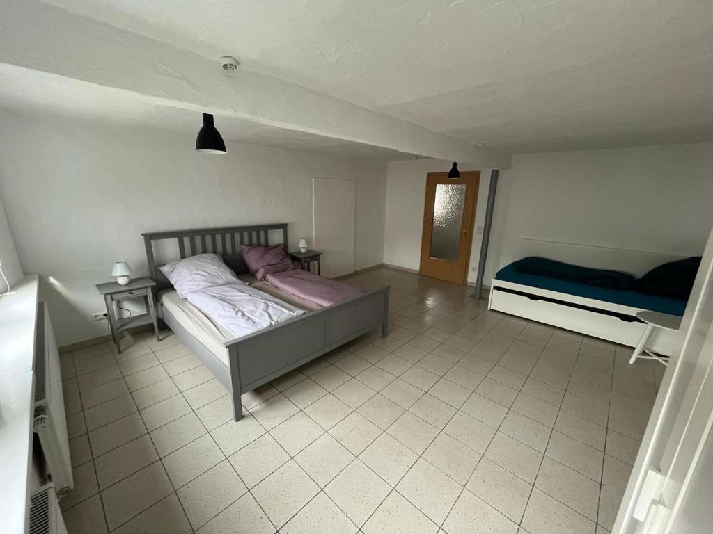 Postel nebo postele na pokoji v ubytování ME Apartments - Würges