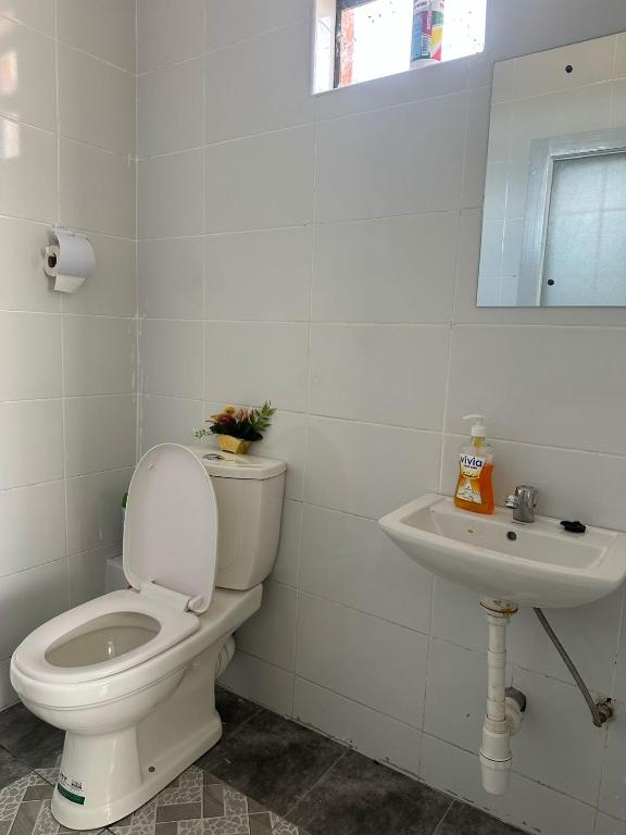 Koupelna v ubytování Ecostay Studio 304