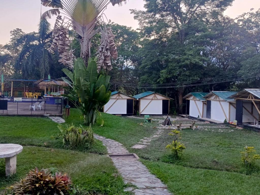 Zahrada ubytování Hotel Hábitat Campestre "cerca al Parque deportivo"