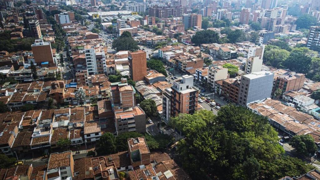 Nespecifikovaný výhled na destinaci Medellín nebo výhled na město při pohledu z hotelu