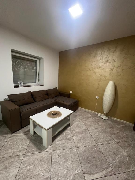 Χώρος καθιστικού στο Aurora apartment
