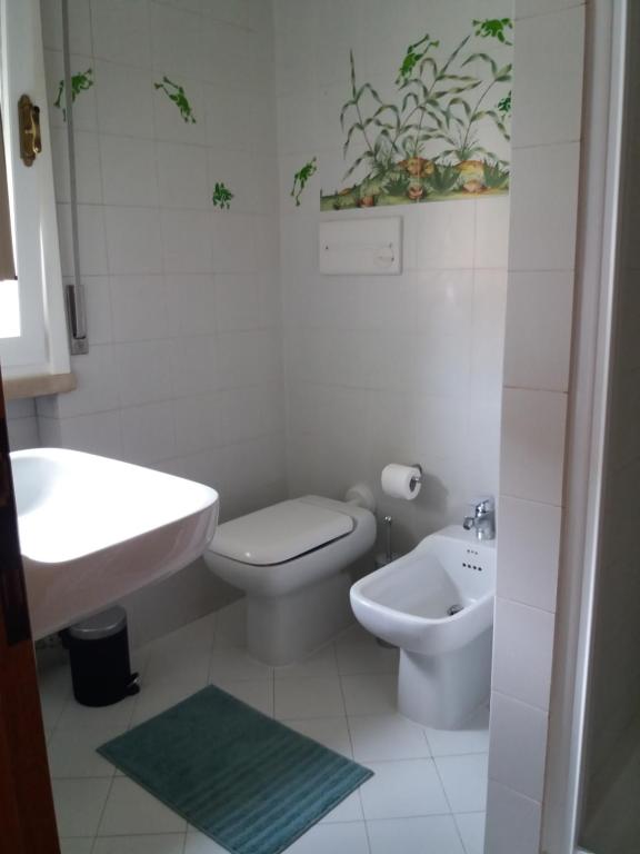Koupelna v ubytování Baki B&B