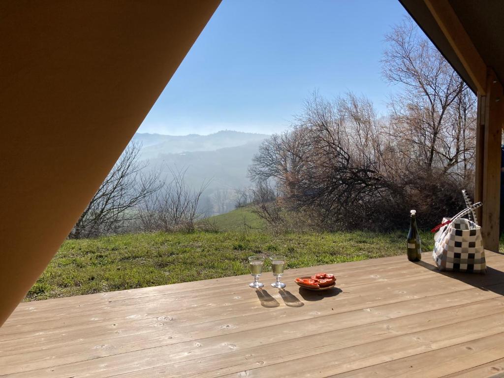 Paesaggio naturale nelle vicinanze di questo campeggio di lusso