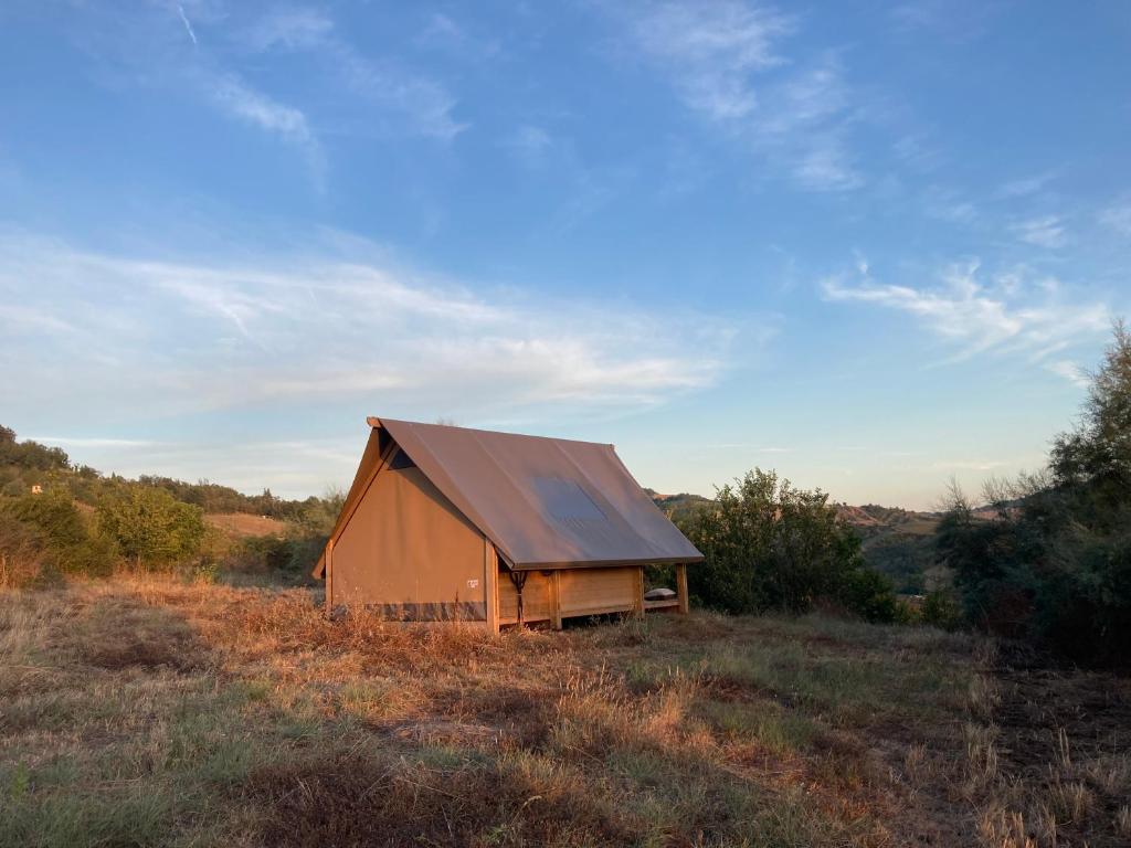 Paesaggio naturale nelle vicinanze di questo campeggio di lusso