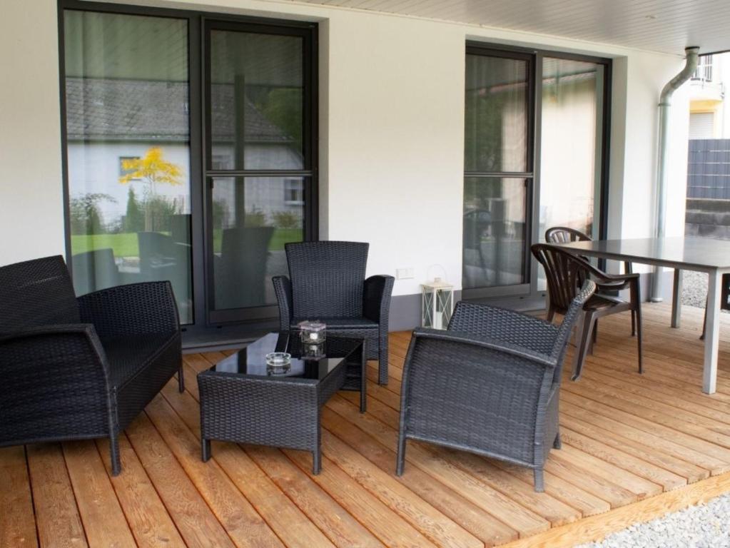 Posezení v ubytování Ferienwohnung Gute Zeit - Apartment 2