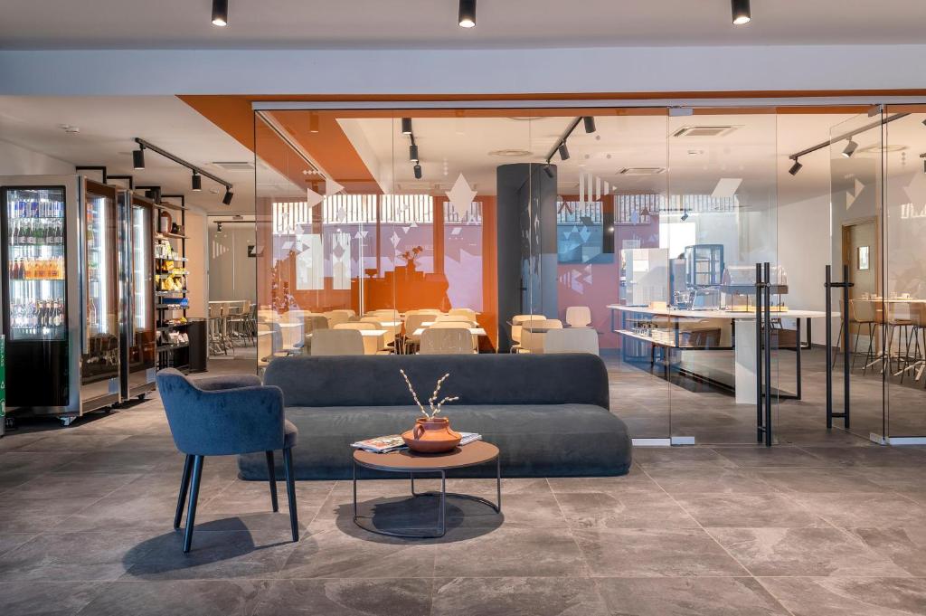 Posezení v ubytování B&B HOTEL Sassari