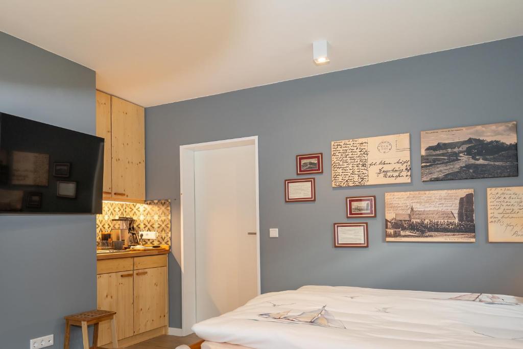Postel nebo postele na pokoji v ubytování Appartement Cabin