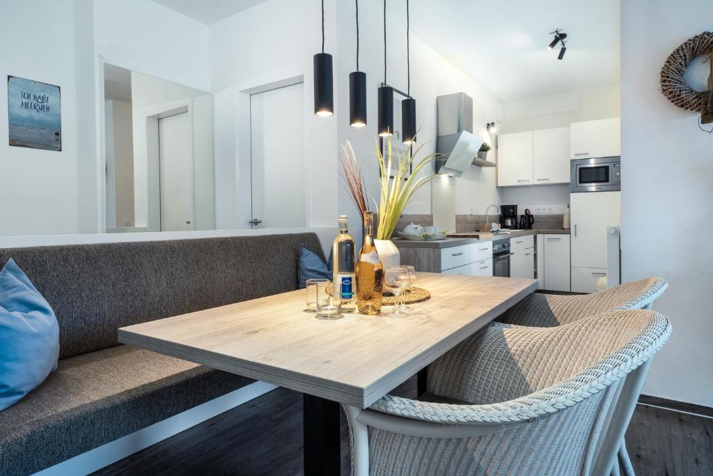 Kuchyň nebo kuchyňský kout v ubytování Residenz Bollwark 223