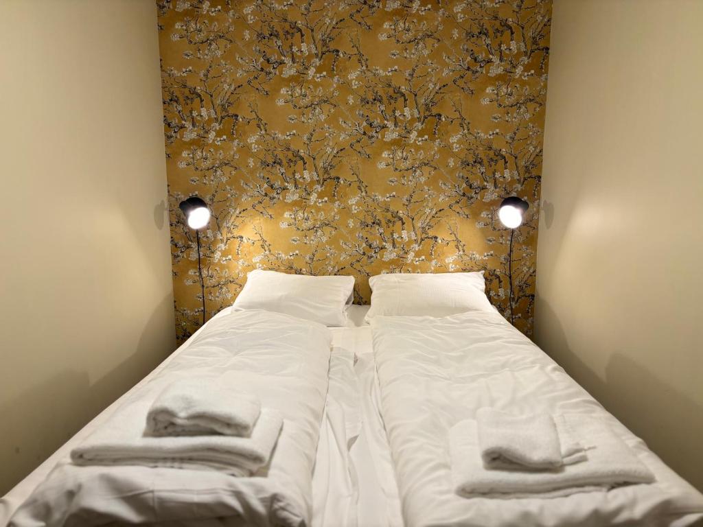 Postel nebo postele na pokoji v ubytování Winjum Apartments Aurland Stegastein