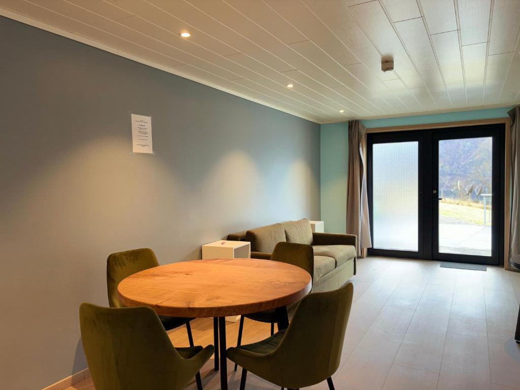 Posezení v ubytování Winjum Apartments Aurland Stegastein