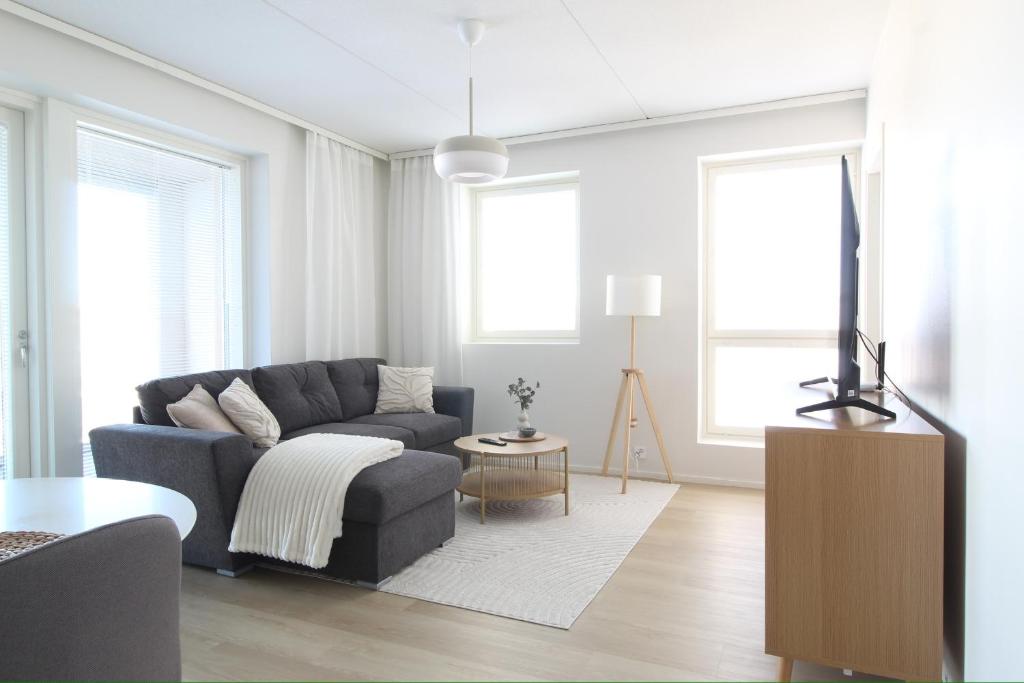พื้นที่นั่งเล่นของ Pramea Apartments Laine