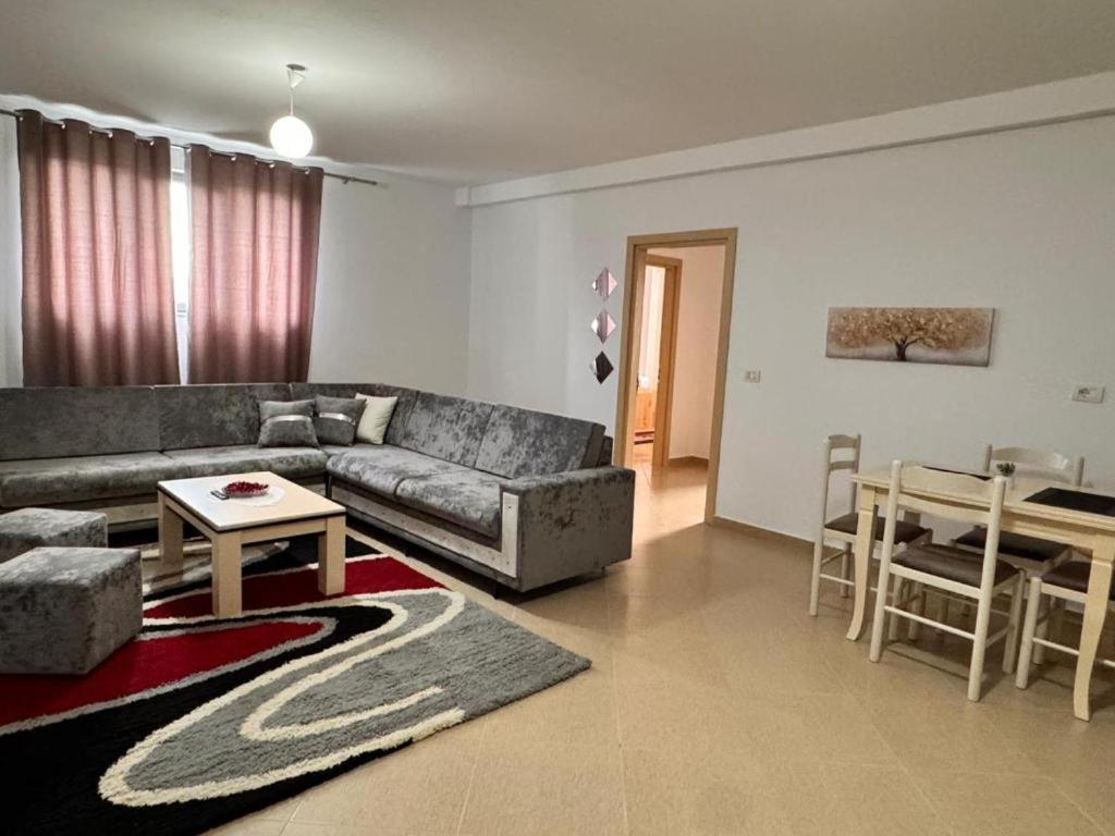 Posezení v ubytování Arena Apartment Elbasan