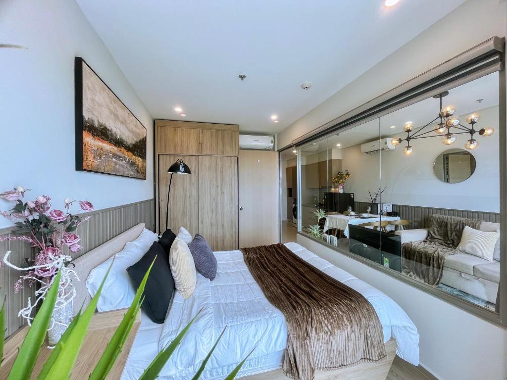 Căn hộ 2 phòng ngủ nhìn ra cảnh thành phố