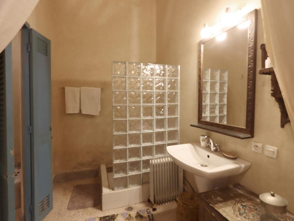 Koupelna v ubytování Riad Villa Elgada