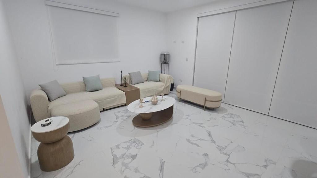Χώρος καθιστικού στο Casa de Playa de Estreno