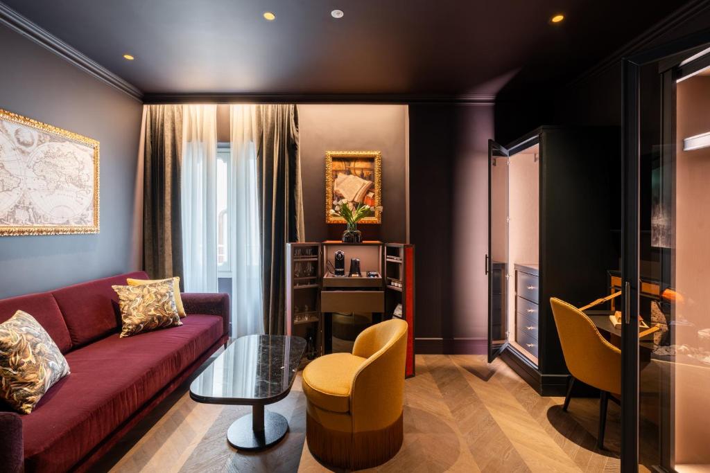 Posezení v ubytování The Goethe Hotel - Small Luxury Hotels of the World