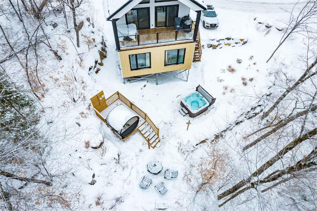 Le Windermere v zimě