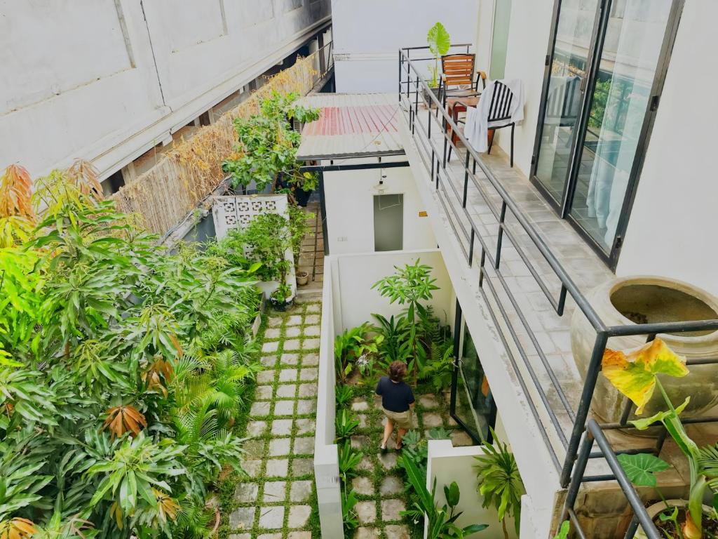 Zahrada ubytování Botanic Garden Villa Siem Reap