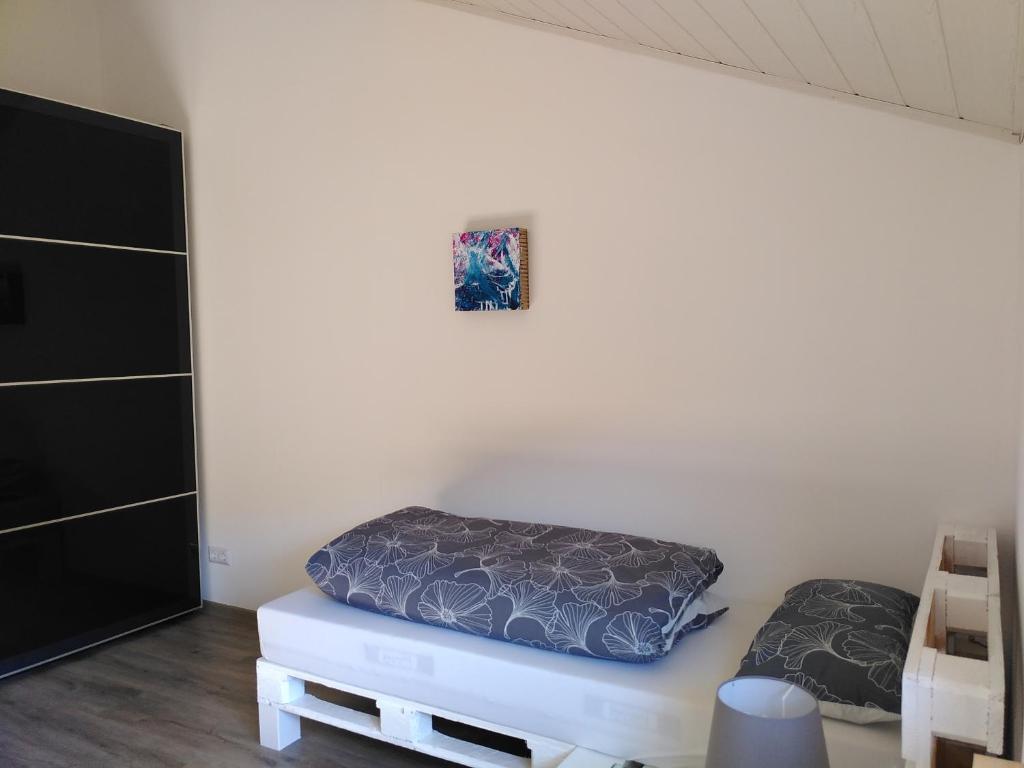 Postel nebo postele na pokoji v ubytování Strandurlaub am Felsenmeer