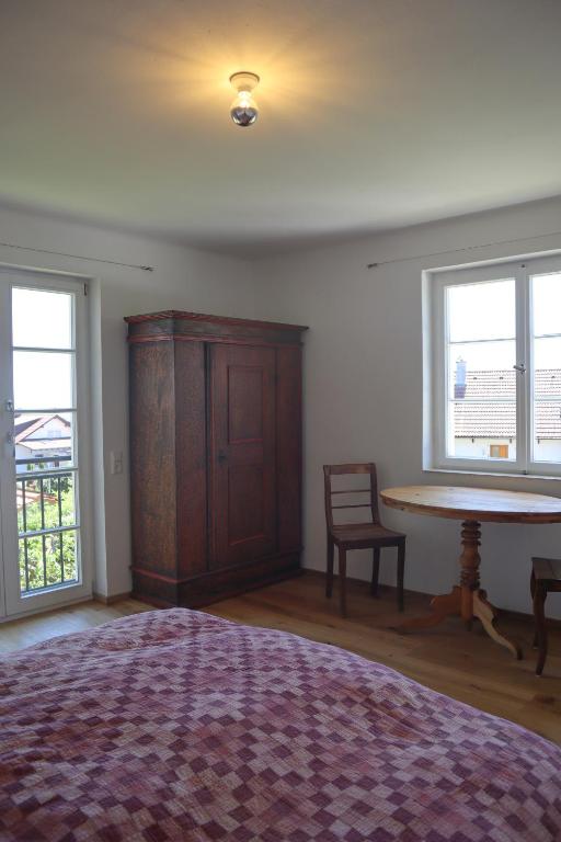 Postel nebo postele na pokoji v ubytování Haus Oskar