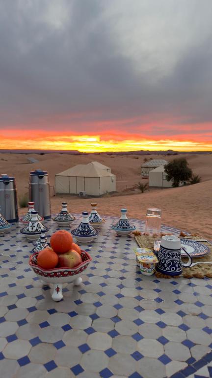 Příroda nedaleko luxury tent