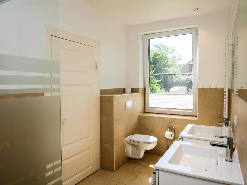 Koupelna v ubytování Wohnung Bauernhaus 1