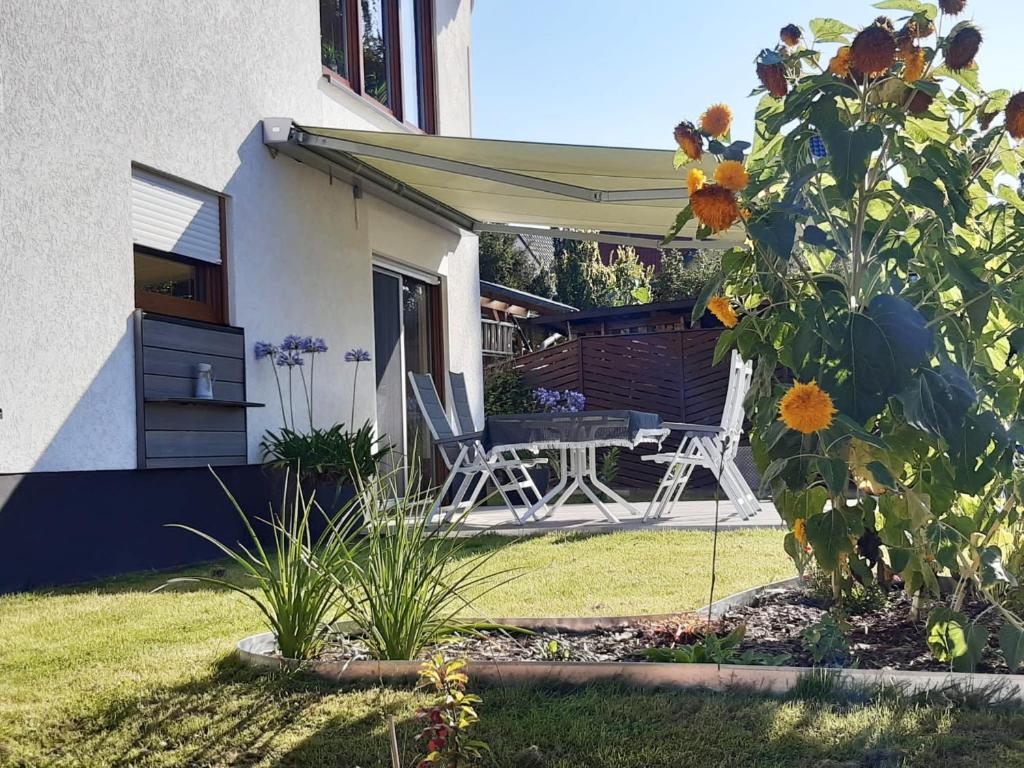Zahrada ubytování Ferienwohnung Adler