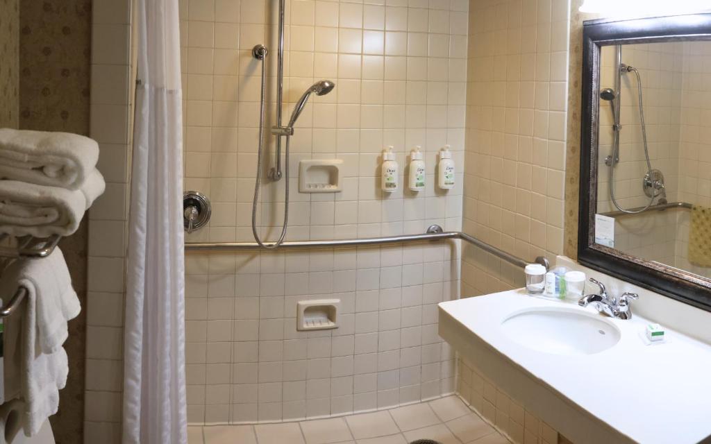 Koupelna v ubytování Wingate by Wyndham Peoria - Complimentary Area Shuttle