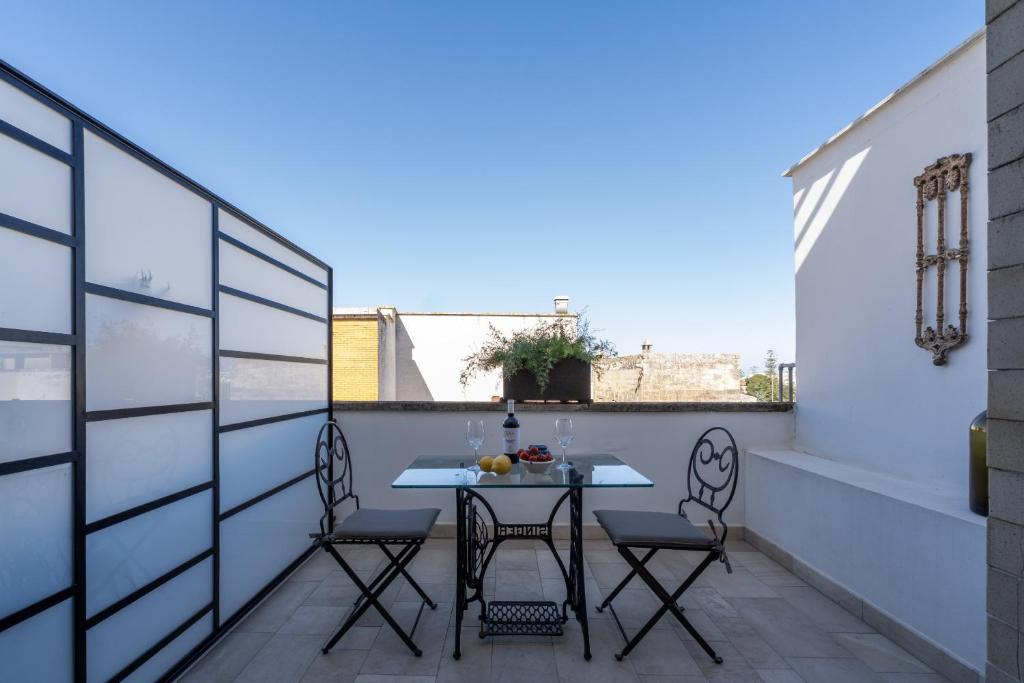 Balkón nebo terasa v ubytování Abalto Suites & Rooms