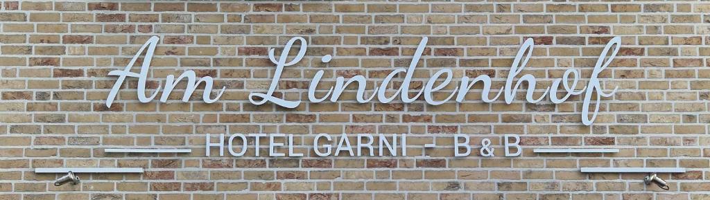 Certifikát, hodnocení, plakát nebo jiný dokument vystavený v ubytování Hotel Garni Am Lindenhof Bunde